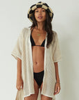 tan Crochet net mesh dress
Collar neckline
Short sleeves
Front button down closures
Unlined/sheer
pool cover up
beach cover up