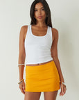 Ribbed knit tank top. Unlined. white rib tank. white tank top. basic tank top. white basic tank top.