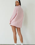 Striped boxer shorts. pink boxer shorts. pink striped boxer shorts. boxer short set. cute casual outfit. pink button up shirt. lounge set. pink lounge set. summer outfit. cute summer outfit.