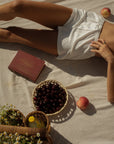 European summer vacation. European summer outfit. European summer. European summer set. European summer aesthetic. Tuscany outfit inso. Tuscany aesthetic. Summer top. bralette and short set. loungewear. cute loungewear. white lounge set. white loungewear set. white cotton set.