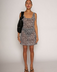 Animal printed mini dress
Scoop neckline
Side zipper
Sleeveless
Unlined/sheer
Leopard print sheer mini dress
resort wear