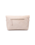 Crossbody faux suede purse
Removable chain strap
Outer zip pocket
Inner zip and slip pocket
Magnetic closure
Lined
Vegan Leather
beige faux seule clutch purse
fall bag
fall clutch