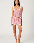Gingham printed bloomer shorts
Elastic waistband with delicate bow detail
Eyelet lace trim
Fully lined
red gingham bloomer shorts
fourth of july outfit
