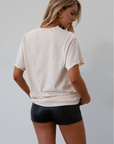 Vegan leather shorts. Hook and eye and zipper fly. No pockets. Unlined. black faux leather shorts. fall shorts. fall outfit.