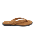 brown Suede flip-flop sandal
Suede upper
Manmade outsole
Suede lining
Padded insole
Slip-on style
Runs small - sizing up 1 whole size is recommended