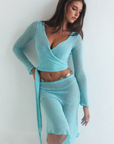 light blue Knit crochet midi skirt
Seaside-inspired skirt
Crafted in a soft and breathable spandex yarn blend
resort wear cover up
pool coverup