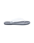 clear Jelly sandals
Jelly straps and a flat sole
PVC upper
Manmade outsole
Unlined
Slip-on style
Imported