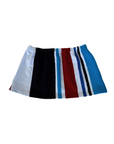 red white and blue Striped printed towel skirt
Elastic waistband
Unlined
Up-cycled
Each towel is up-cycled - there may be imperfections