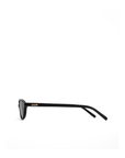 black oval small thin sunglasses banbe