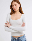 Be Mine Long Sleeve Top by Rumored - FINAL SALE