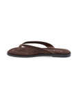 brown Suede flip flop sandals
Suede upper
Manmade outsole
Faux leather lining
Padded insole
Slip-on style