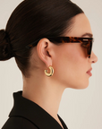 Tort cat eye sunglasses