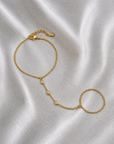 Nadine Hand Chain Bracelet by LUNA B