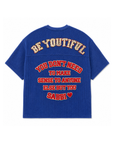 Thermal oversized jersey tee
Bold, bright blue colourway
Exclusive graphics front and back
Soft cotton waffle
V neck
Short sleeves