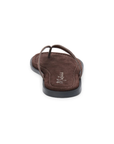 brown Suede flip flop sandals
Suede upper
Manmade outsole
Faux leather lining
Padded insole
Slip-on style