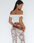 cream Multi-functional top - can be worn off the shoulder or as a halter
Soft, draped silhouette
Partially lined
Lightweight tissue modal
going out top