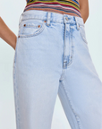 Slouchy relaxed denim jeans
Designed to sit comfortably low on the hips
Rigid, non-stretch denim
These jeans are designed to be baggy and sit low on your hips - if you want them to fit like a regular pair of jeans, we recommend sizing down