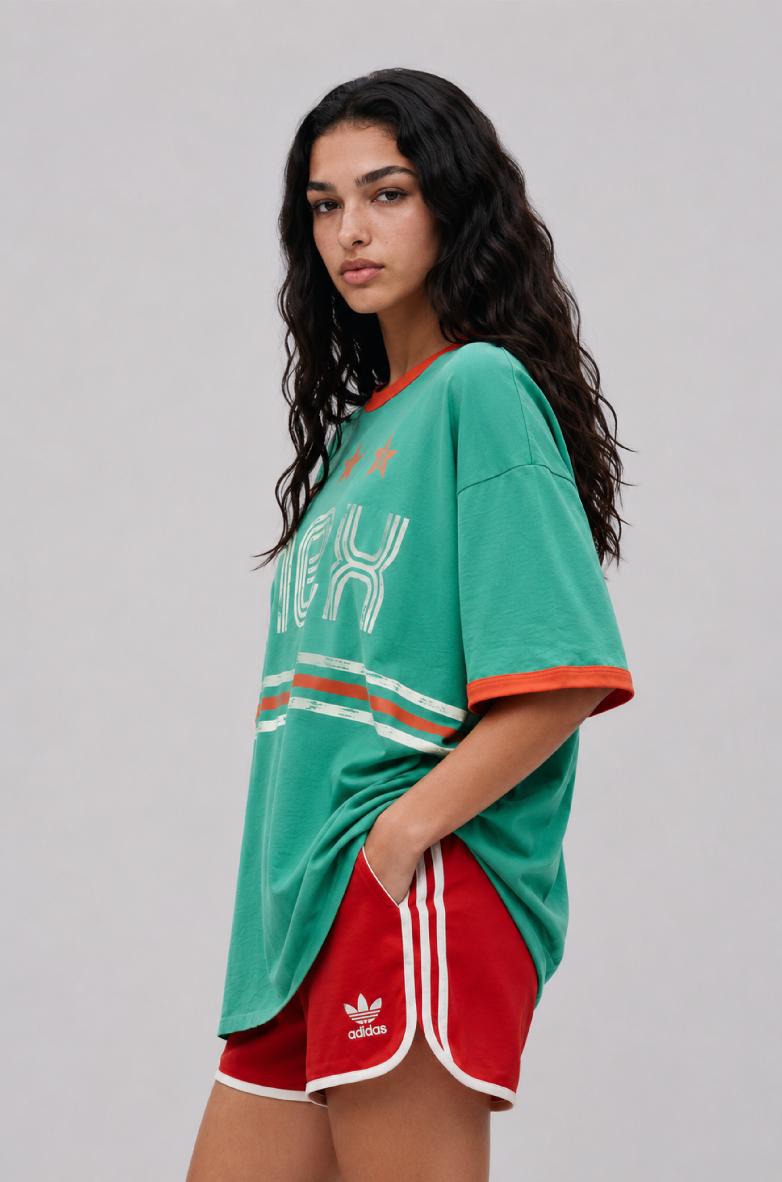 Mexico World Cup Ringer Top by Daydreamer – SHOPLUNAB