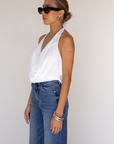 White Mesh halter top
Droop neckline
Elastic hemline
Open back
going out top
bridal going out top
bachelorette top