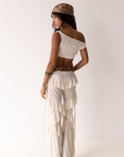 Silhouette Ruffle Pant