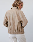 Market Find Leather Jacket
