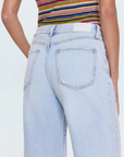 Slouchy relaxed denim jeans
Designed to sit comfortably low on the hips
Rigid, non-stretch denim
These jeans are designed to be baggy and sit low on your hips - if you want them to fit like a regular pair of jeans, we recommend sizing down