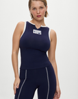 Dreamer Cotton Tank Top by Frankies Bikinis - FINAL SALE