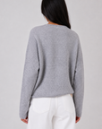 grey Fuzzy knit cardigan
Crewneck
Front button down closures
Long sleeves
Unlined