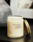 Sweet, clean and luxurious candle
Sweet floral scents mingled with ocean mist and citrus peel
Housed in a reusable glass jar
100% soy wax
Up to 30 hours of burn time
ON THE NOSE:
Jasmine
Night Violet
Ocean Mist
Citrus Peel