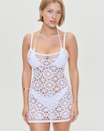 Sunshine Crochet Mini Dress by Frankies Bikinis - FINAL SALE