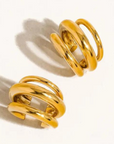 Ames Hoop Ear Cuff by LUNA B