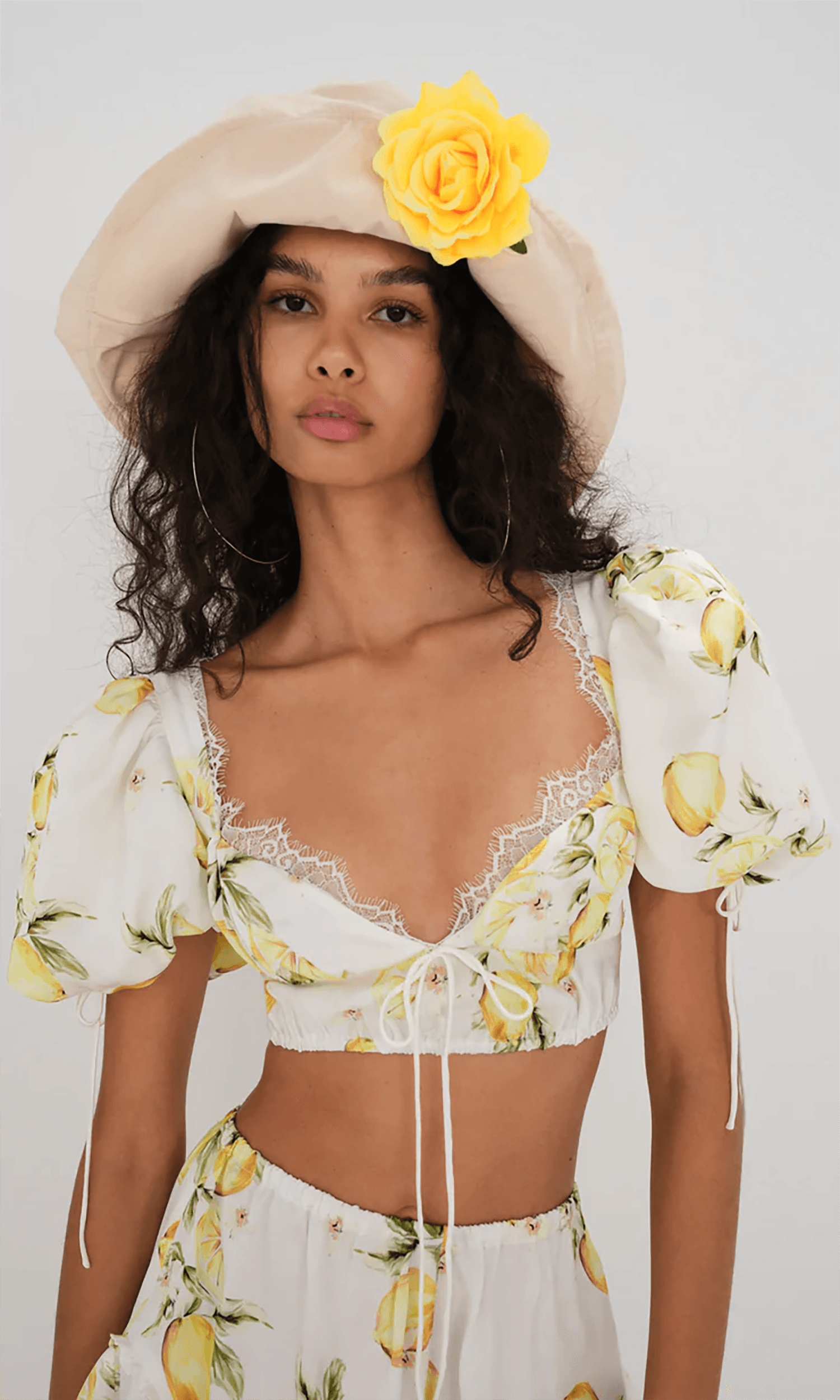 Alana Crop Top by For Love & Lemons - FINAL SALE – SHOPLUNAB Alana Crop Top by For Love & Lemons - FINAL SALE – SHOPLUNAB