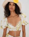 Alana Crop Top by For Love & Lemons - SHOPLUNAB