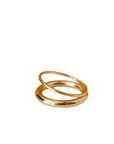 18K Gold Non-Tarnish Classic Double Band Ring
18K Gold Plating Stainless Steel
Size 7 Measurement: 0.682 Diameter/2.14 Circumference
Size 8 Measurement: 0.714 Diameter/2.24 Circumference
Lead and Nickel Free
Hypoallergenic
Water Resistant