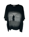 Johnny Cash Silhouette OS Tee by Daydreamer LA