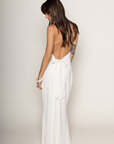 ivory Chiffon halter maxi dress
Cowl neckline
Adjustable back tie
Sleeveless
Side zipper closure
Lined
bridal maxi dress
bridal shower maxi dress
bachelorette maxi dress
rehearsal dress for bride