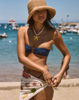 Printed woven bandana/sarong. Unlined. Lobster bandana. Lobster sarong. Shell sarong. Beach cover up. sarong for the beach. european summer outfit. european summer sarong