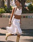 Crochet lace crop top. Adjustable drawstring straps. Fully lined. open back crop top. white cropped tank top. mexico outfit. vacation outfit. going out top. european summer top. european summer outfit. vacation outfit