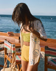 Crochet knit tube top. Underwire cups. Elastic back strap with hook and eye closures. Unlined. green crochet crop top. strapless crochet top. summer outfit. summer going out top. beach vacation outfit. beach vacation top. fancy dinner top. european summer outfit. european summer top. european summer outfit inspo. vacation outfit