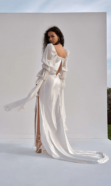 Willow Bridal Gown by For Love & Lemons - ONLINE EXCLUSIVE - SHOPLUNAB