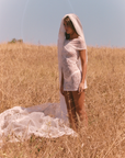 white Lace mini dress
Off the shoulder
Cross front
Back cut out
Unlined/Sheer