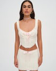 Olina Crochet Top by For Love & Lemons - FINAL SALE