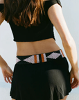 Multi-functional top - can be worn off the shoulder or as a halter
Soft, draped silhouette
Partially lined
Lightweight tissue modal
black off the shoulder top