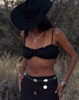 Blacked Out Bralette Top - FINAL SALE
