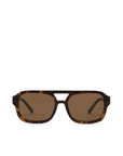 brown tortoise aviator sunglasses by banbe