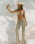 Mesh pant
Adjustable waist tie with front shirring
Mallory is sheer in our super soft mesh fabric
Polyester/Spandex
green tie dye pant
pool cover up
beach cover up
resort outfit inspo