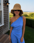 blue Striped pant
Side pockets
Adjustable drawstring
Elastic waistband
Lined
hamptons east coast outfit