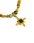 18K Non-Tarnish Beaded Green Gemstones Necklace
18K Gold Plating
Stainless Steel
African Turquoise Cubic Zirconia
Chain Length:14.96" / Extension Length:2.17"
Lead-free
Nickel-safe
Hypoallergenic
Water Resistant