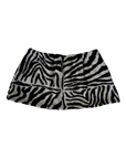 Zebra printed towel skirt
Elastic waistband
Unlined
Up-cycled
Each towel is up-cycled - there may be imperfections