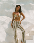 Mesh pant
Adjustable waist tie with front shirring
Mallory is sheer in our super soft mesh fabric
Polyester/Spandex
green tie dye pant
pool cover up
beach cover up
resort outfit inspo